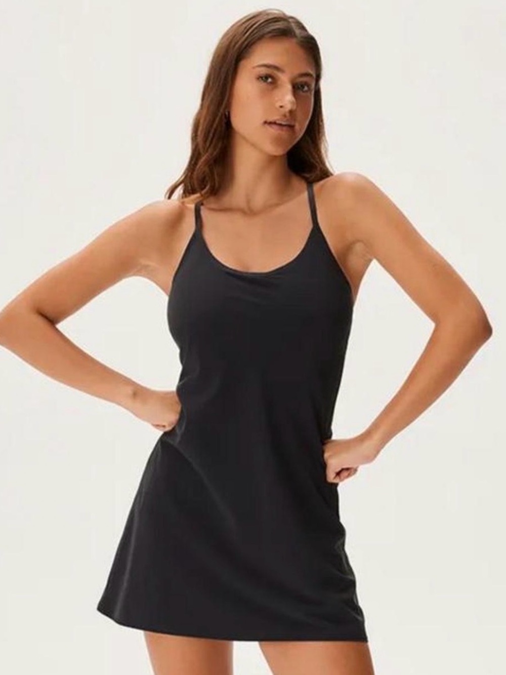 Outdoor Voices Black Exercise Dress